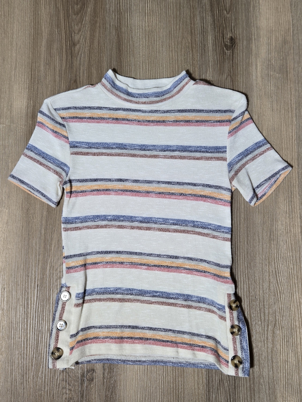 Short Sleeve Striped Top